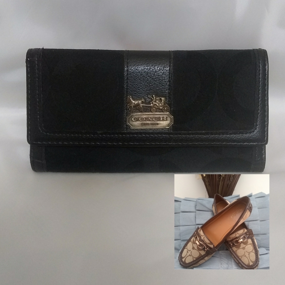 Coach Wallet & Coach Loafers